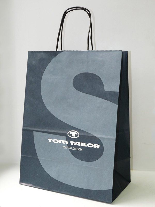 Крафт сумка с логотипом Tom Tailor